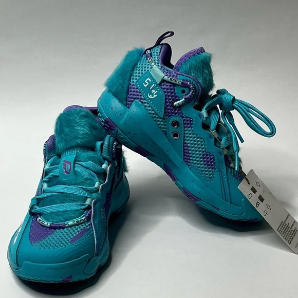 adidas | Shoes | Adidas Monsters Inc X Dame 7 Extply Little Kid Sulley Shoes  S28977 | Poshmark